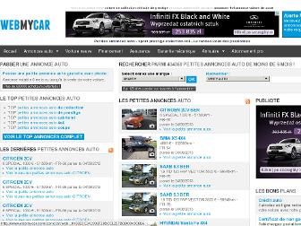 webmycar.com website preview