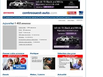 centreouest-auto.com website preview