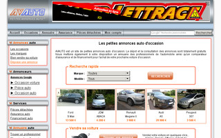 avauto.fr website preview