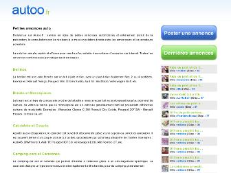 autoo.fr website preview