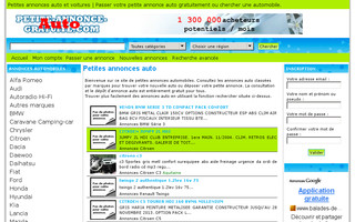 auto.petite-annonce-gratuite.com website preview