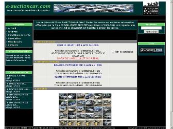 e-auctioncar.com website preview