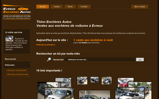 evreux-encheres-autos.com website preview