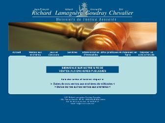 encheres.rcl-huissiers.com website preview