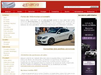 auto-info.fr website preview