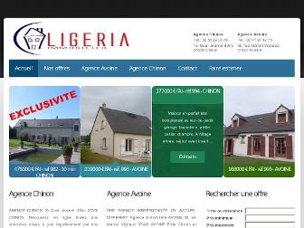 ligeria.fr website preview