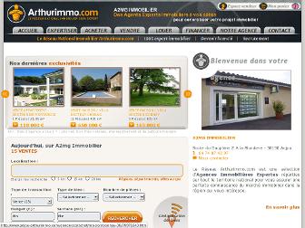 anjou-arthurimmo.com website preview