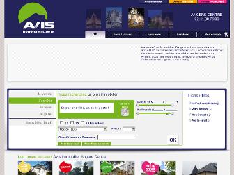 avis-immobilier-angers-centre.com website preview