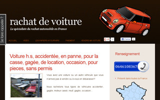 rachatdevoiture.fr website preview