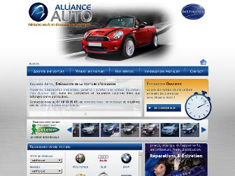 allianceauto.fr website preview