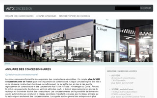 auto-concession.fr website preview