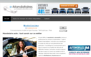 e-mandataires.fr website preview