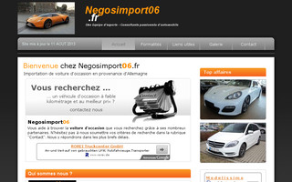 negosimport06.fr website preview