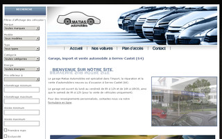 matias-automobiles-64.com website preview