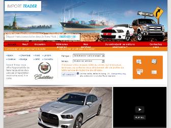 import-trader.fr website preview