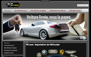 pscars-import.fr website preview
