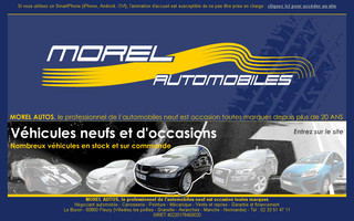 morel-autos.com website preview