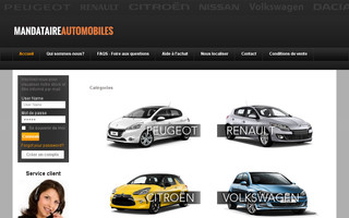 mandataire-automobiles.com website preview