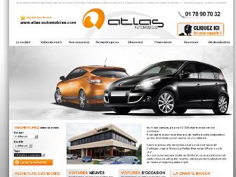 atlas-automobiles.com website preview
