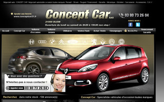 conceptcar21.fr website preview