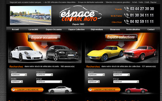 espacecentralauto.com website preview