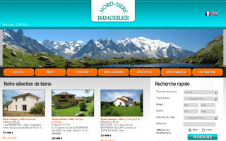 nord-isere-immobilier.com website preview