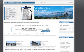 isere.immobilier-agence.net website preview