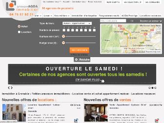 agda.fr website preview
