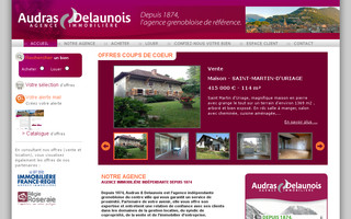 audras-delaunois.com website preview