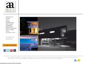 aa-immobilier.fr website preview