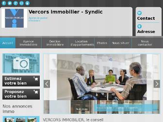 vercors-immobilier-grenoble.fr website preview
