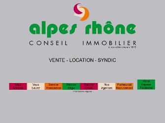 alpes-rhone-immo.com website preview