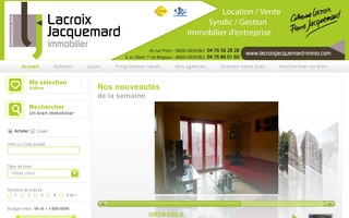 lacroixjacquemard-immo.com website preview