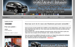 comexauto.fr website preview