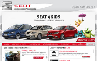 seat-beziers.com website preview