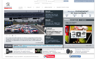 peugeot-sport.com website preview