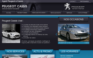 peugeot-cassis.com website preview