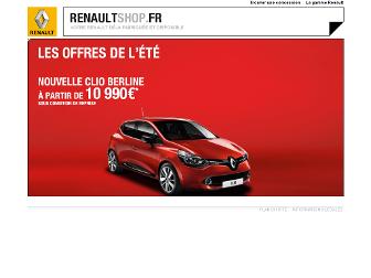 renaultshop.fr website preview