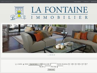 lafontaineimmobilier.fr website preview