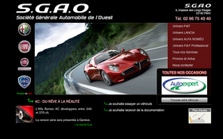 sgao.fr website preview