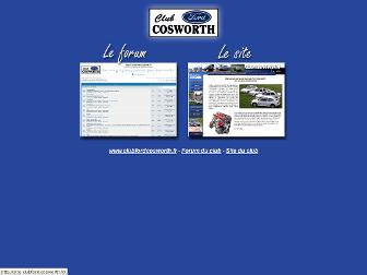 clubfordcosworth.fr website preview