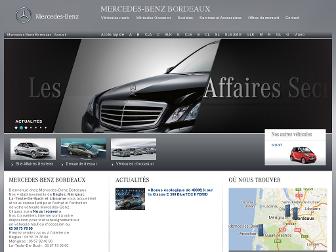 bordeaux.mercedes.fr website preview