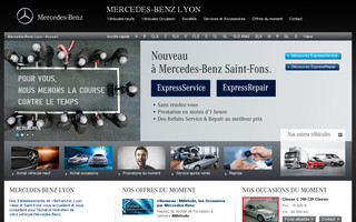 lyon.mercedes.fr website preview