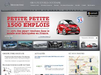 etoile.occitane.mercedes.fr website preview