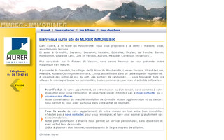 murer-immobilier.com website preview