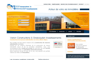 voiron-constructions.com website preview