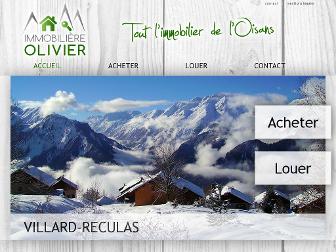 immobiliere-olivier.fr website preview
