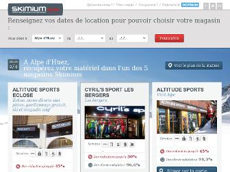 alpe-d-huez.skimium.fr website preview