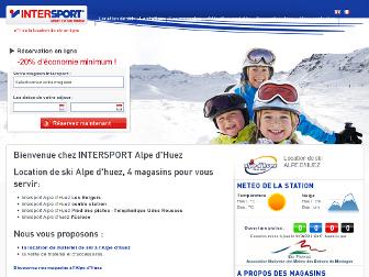 intersport-alpedhuez.com website preview