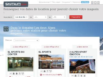 les-deux-alpes.skimium.fr website preview